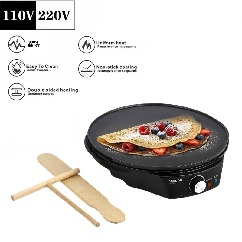 Electric Griddle Pancake - مقلاة كهربائية 110 فولت لصنع الكريب