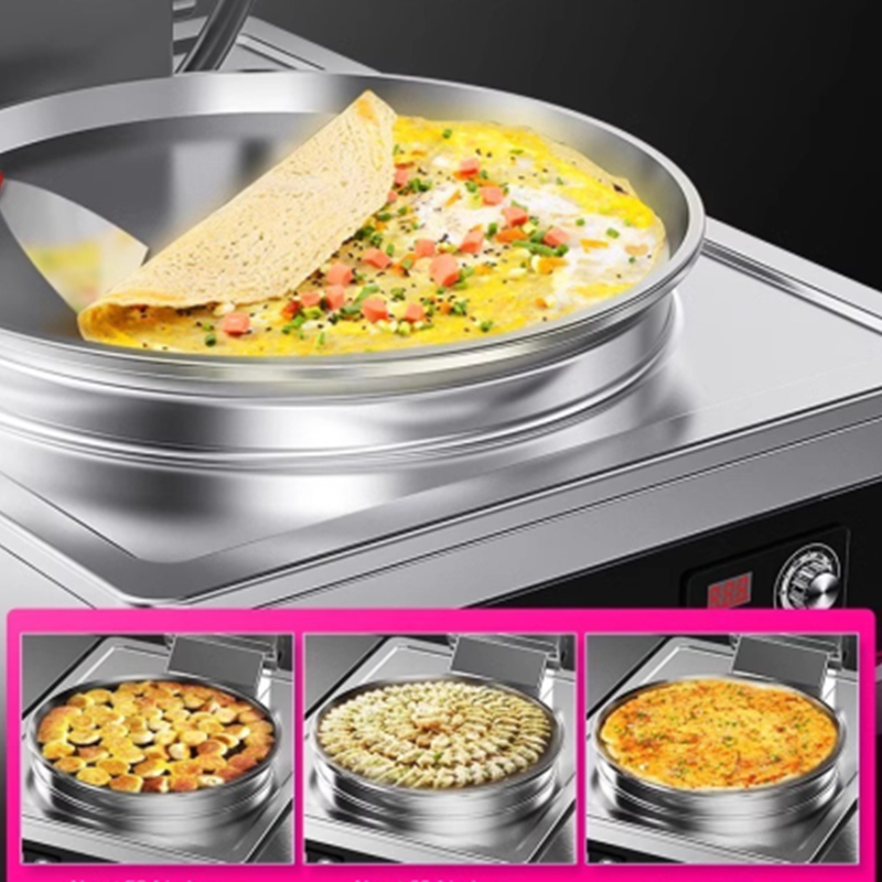 Electric Griddle Pancake - صانع فطائر قابل للتعديل، شواية كهربائية