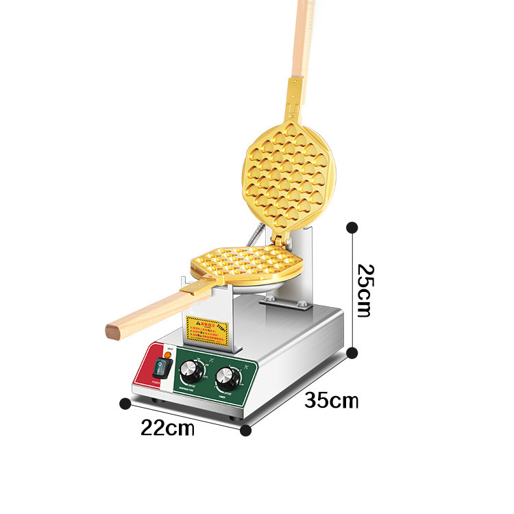 Waffle Iron Belgian - صانع الوافل البلجيكي على شكل قلب