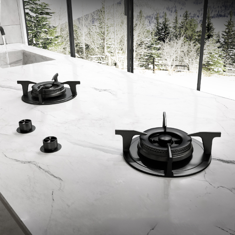 Kitchen Appliances Combo - موقد غاز للمطبخ مع موقد كهربائي
