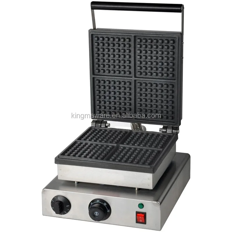 Waffle Iron Belgian - رائجة البيع معدات الوجبات الخفيفة التجارية