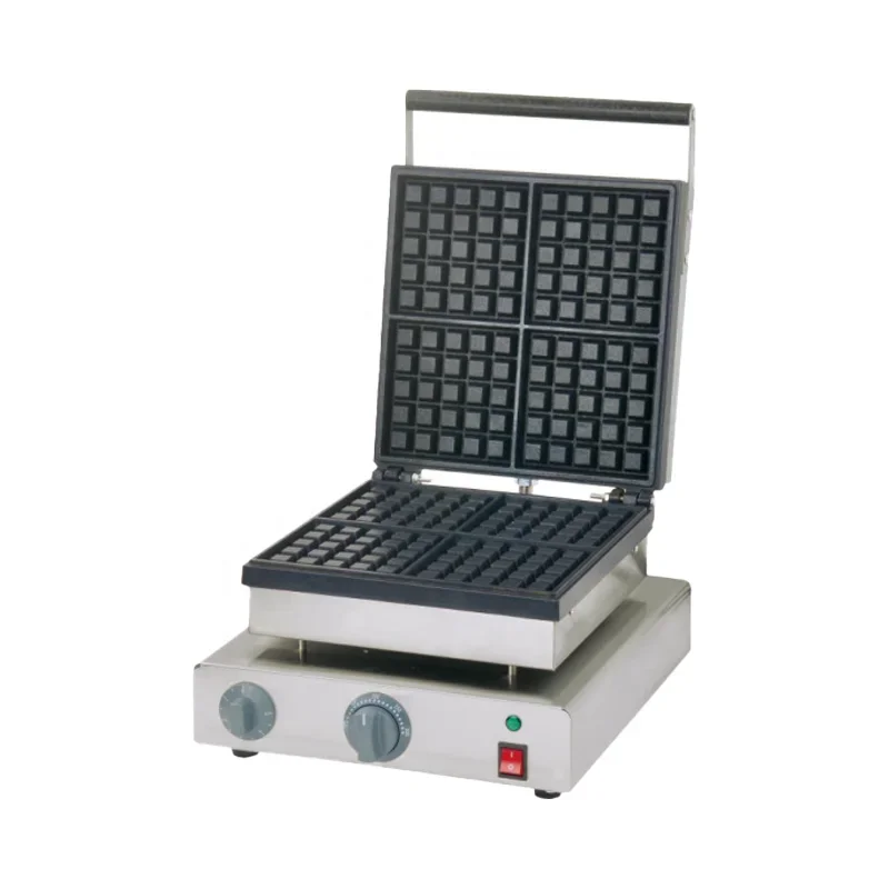 Chef Prosentials 4-Plate التجا - مراجعة Waffle Iron Belgian وسعره