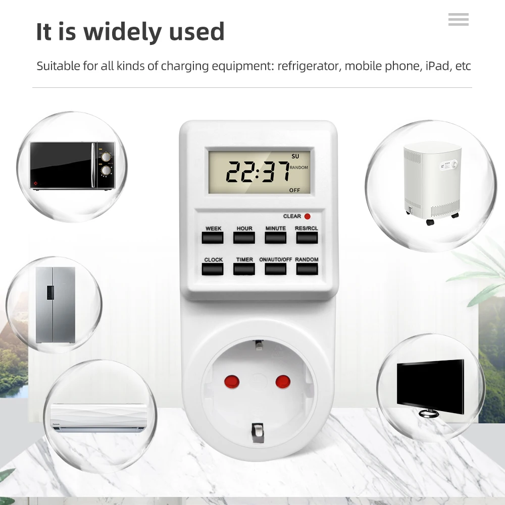مقبس مؤقت رقمي إلكتروني، مؤقت  - مراجعة Kitchen Appliances Uk وسعره