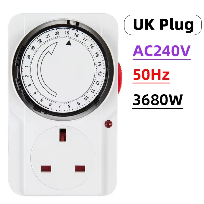 مفتاح مؤقت دوري 24 ساعة، مؤقت  - مراجعة Kitchen Appliances Uk وسعره