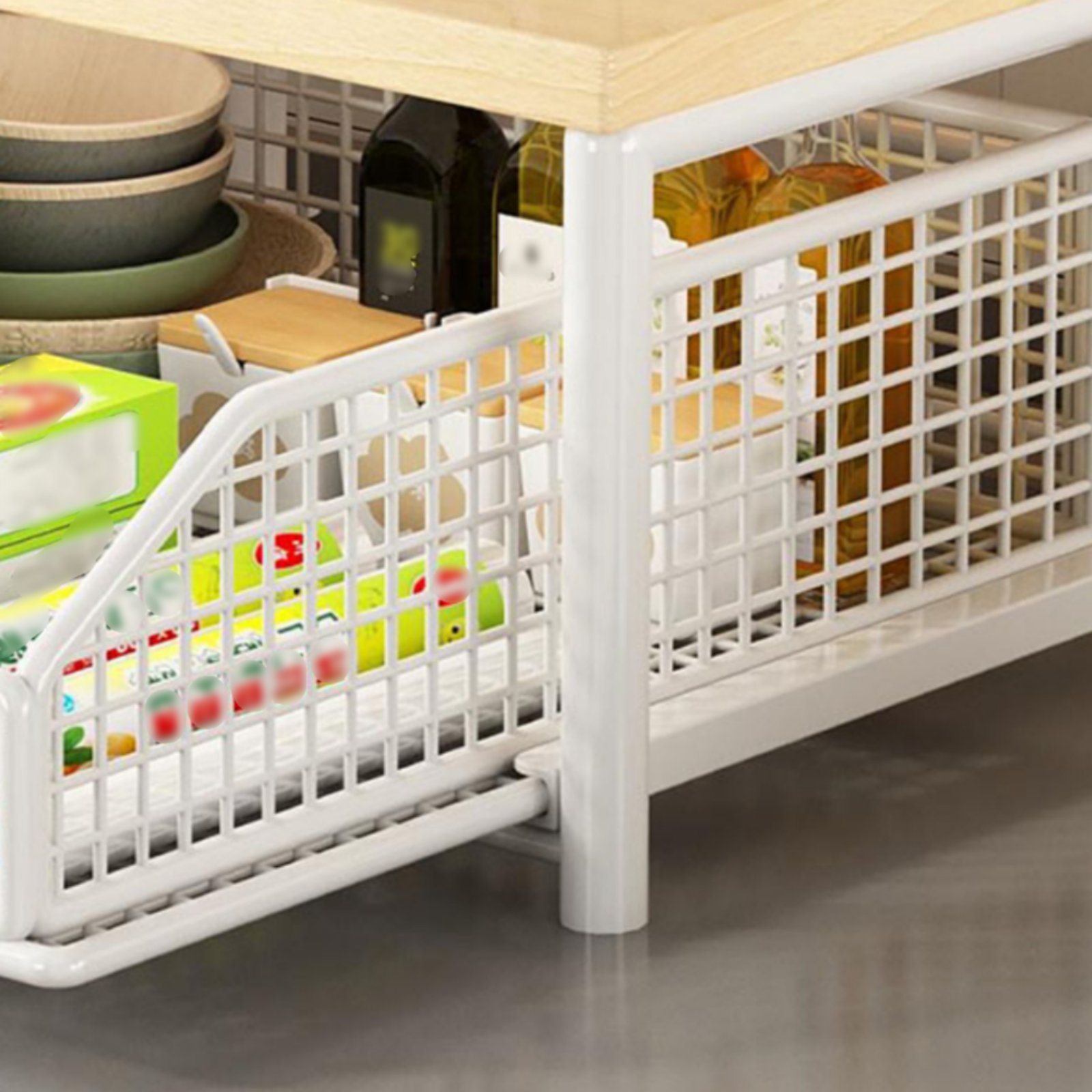 رف مطبخ من طبقتين لتوفير المسا - مراجعة Kitchen Appliances Rack وسعره