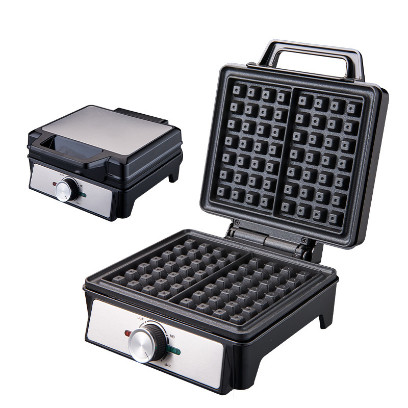 صانع الوافل 2 شرائح قابل للتعد - مراجعة Waffle Iron Belgian وسعره