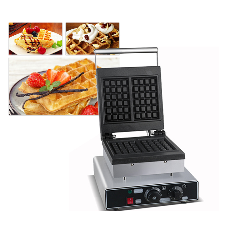 ماكينة صنع الوافل المربعة غير  - مراجعة Waffle Iron Belgian وسعره