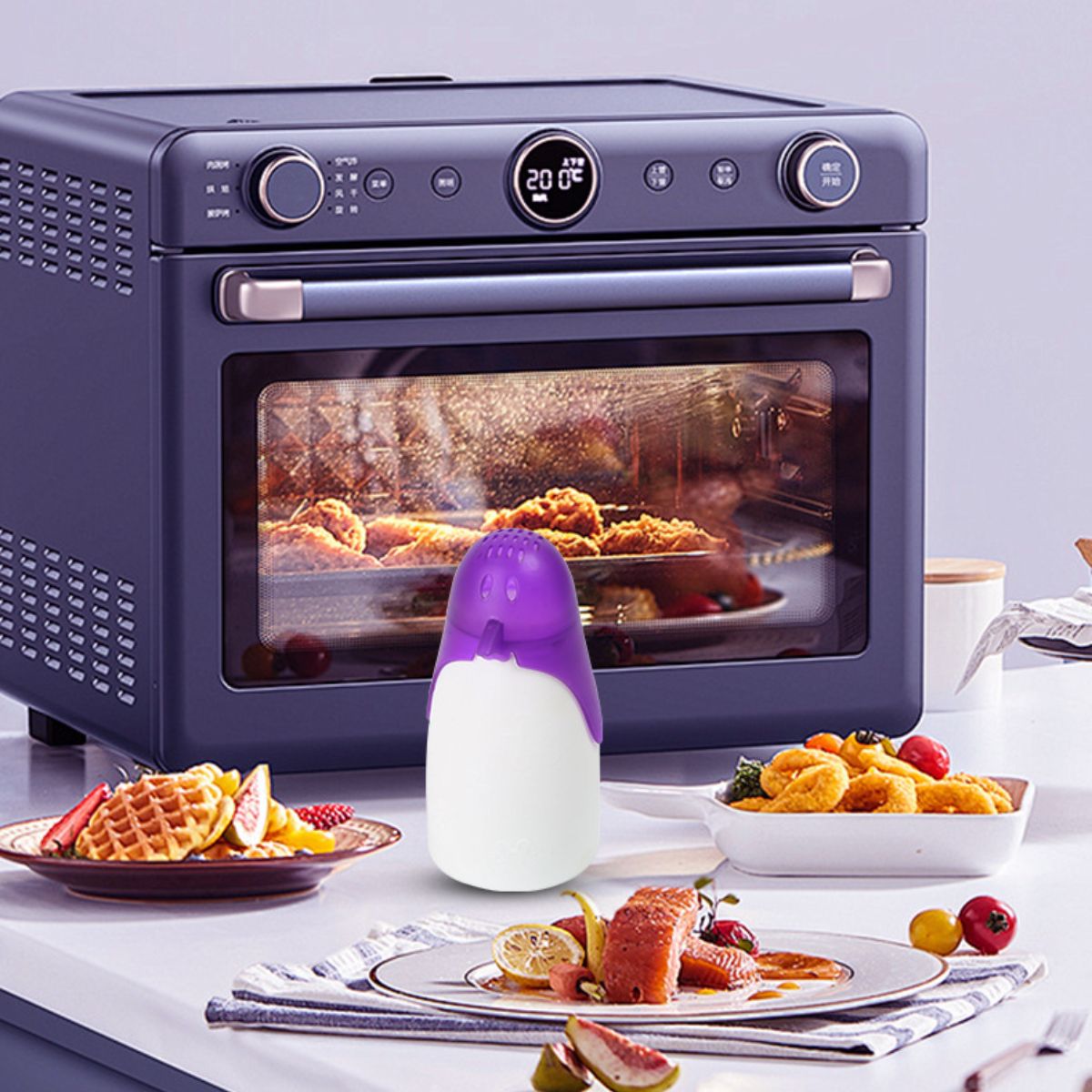 2 قطعة منظف بخار البطريق لفرن  - مراجعة Kitchen Appliances Essentials وسعره