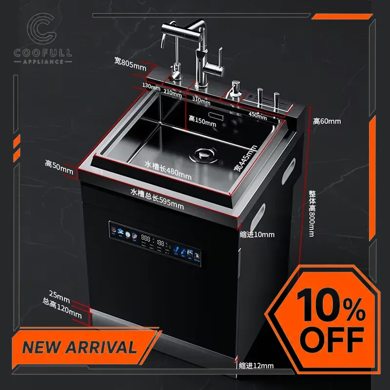 غسالة أطباق مدمجة 600 مم بسعة  - مراجعة Kitchen Appliances Combo وسعره