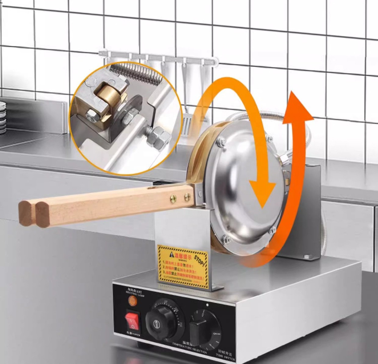 صانع الوافل البلجيكي على شكل ق - مراجعة Waffle Iron Belgian وسعره