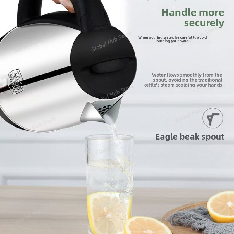 غلاية مياه كهربائية من الفولاذ - مراجعة Kitchen Appliances Essentials وسعره