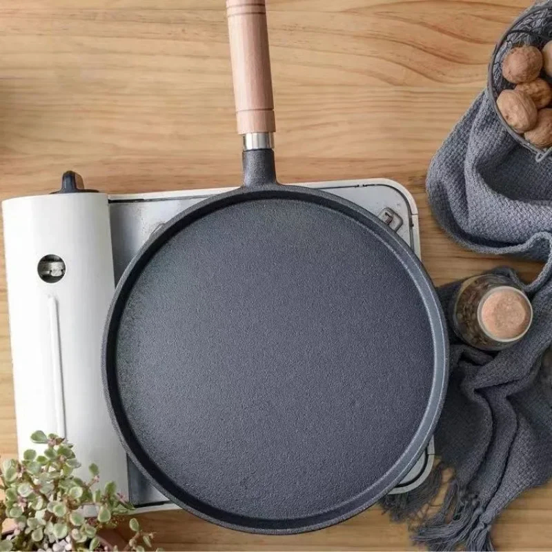 مقلاة حديدية مقاس 20 سم بمقبض  - مراجعة Electric Griddle Pancake وسعره