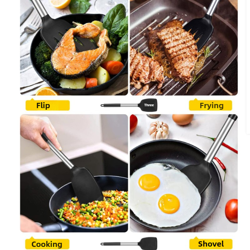 1/2 قطعة مجموعة ملعقة سيليكون  - مراجعة Kitchen Appliances Combo وسعره
